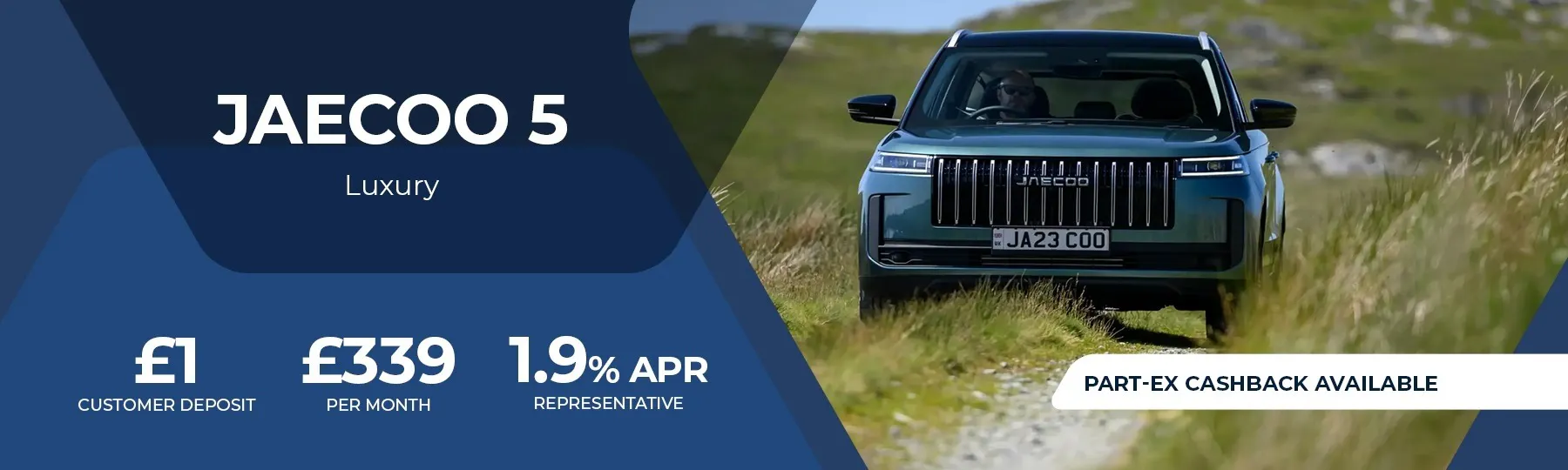 jaecoo 5 New Car Offer