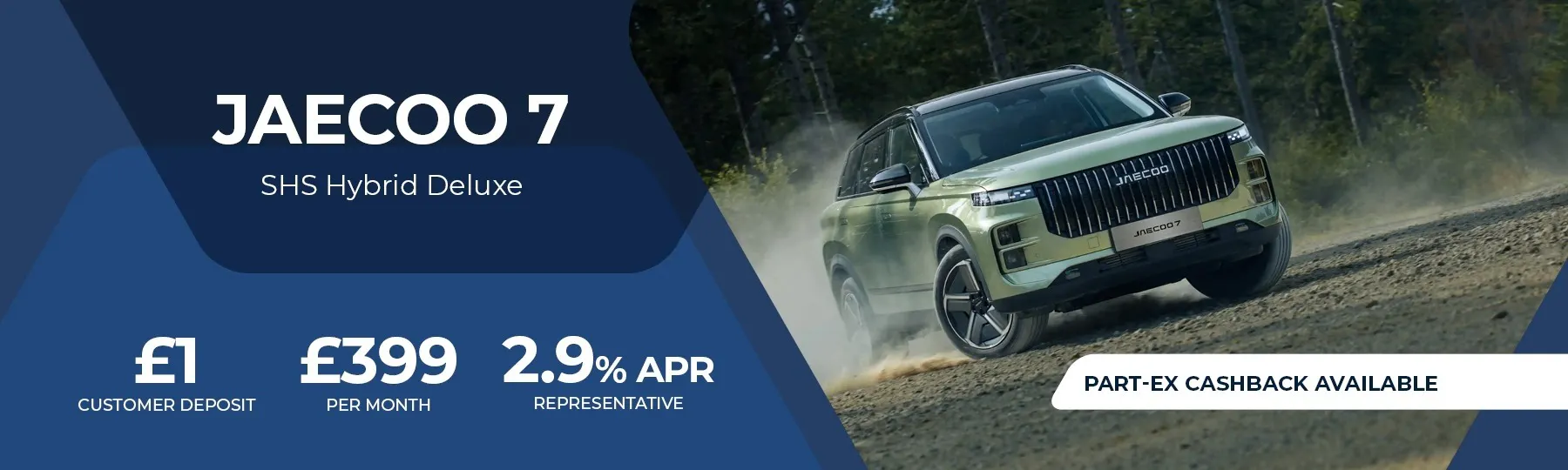 jaecoo 7 SHS Hybrid New Car Offer