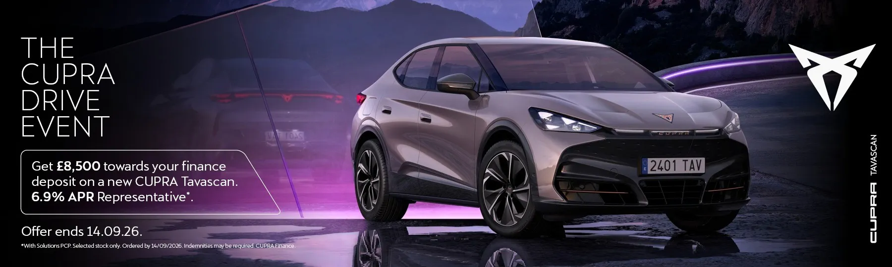 New CUPRA Tavascan New Car Offer