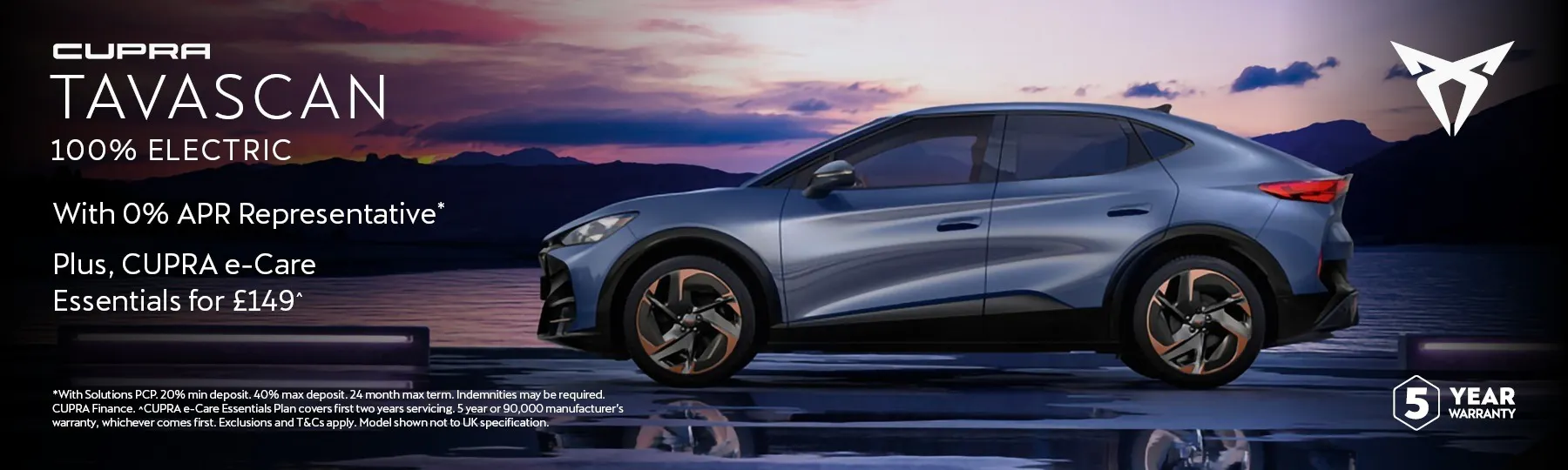 New CUPRA Tavascan New Car Offer