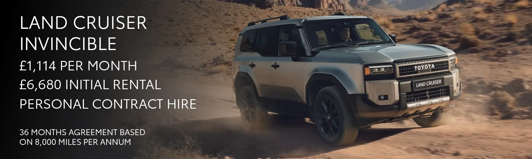 Toyota Land Cruiser New Car Offer