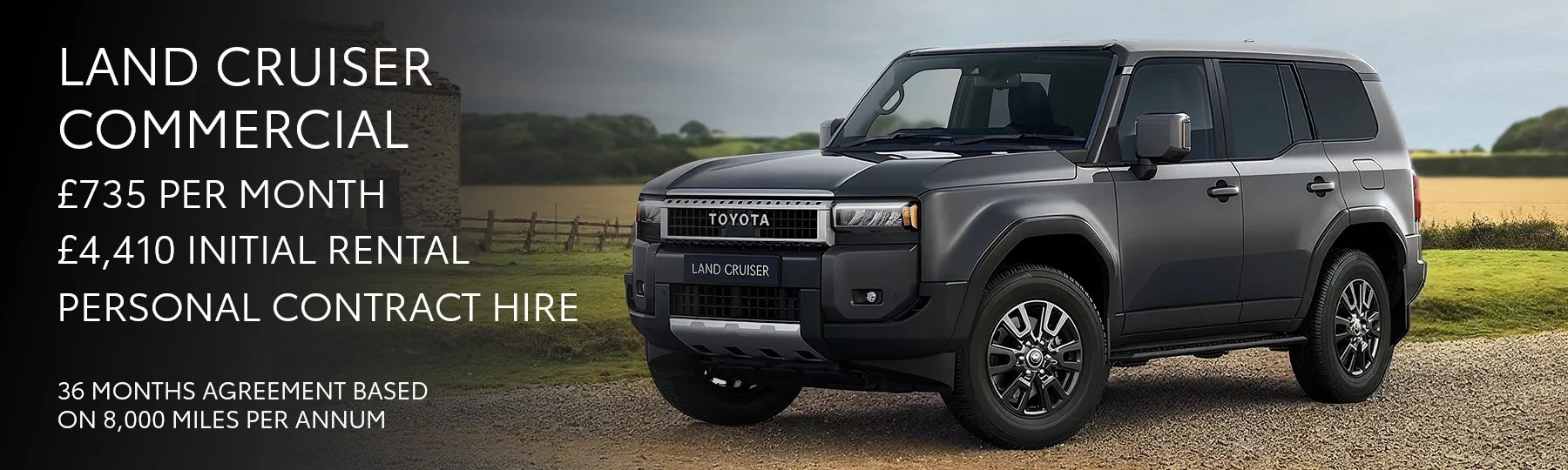 toyota Land Cruiser Commercial New Car Offer