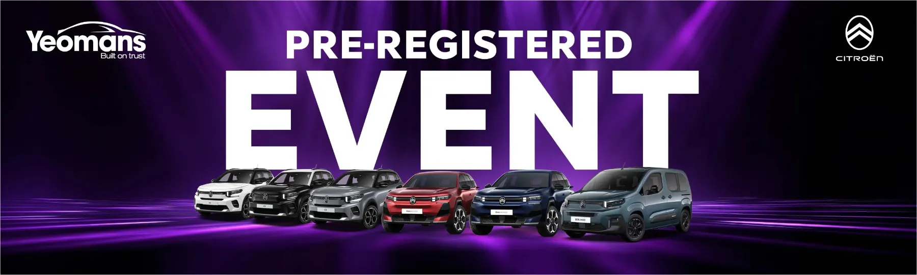 Citroën Berlingo Pre Reg Offer
