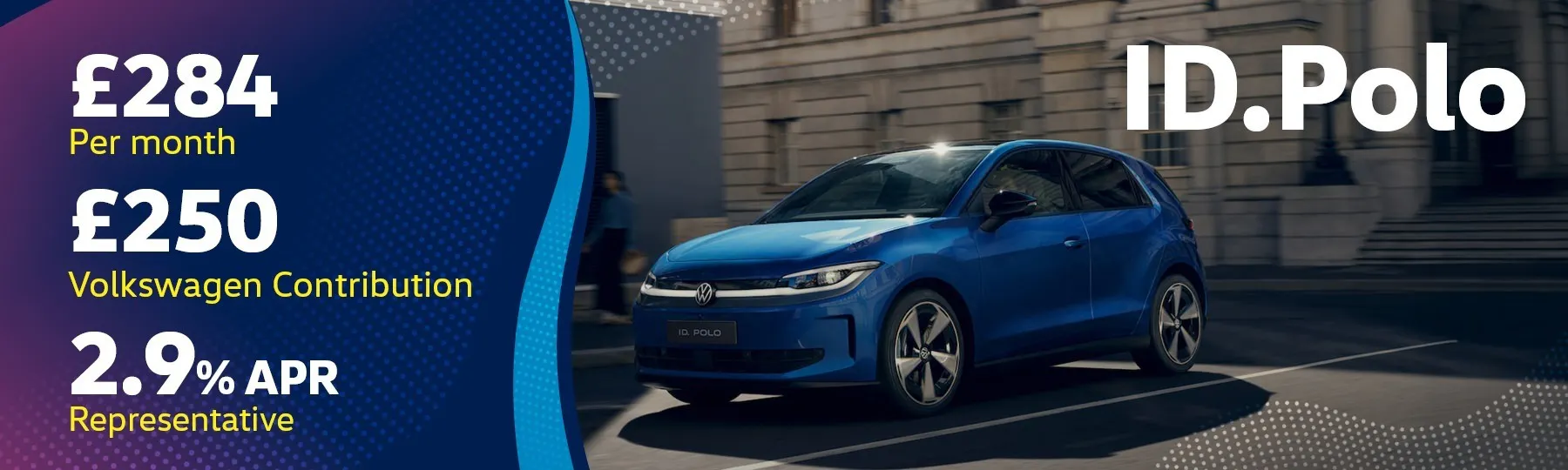 The all-new Volkswagen ID. Polo New Car Offer
