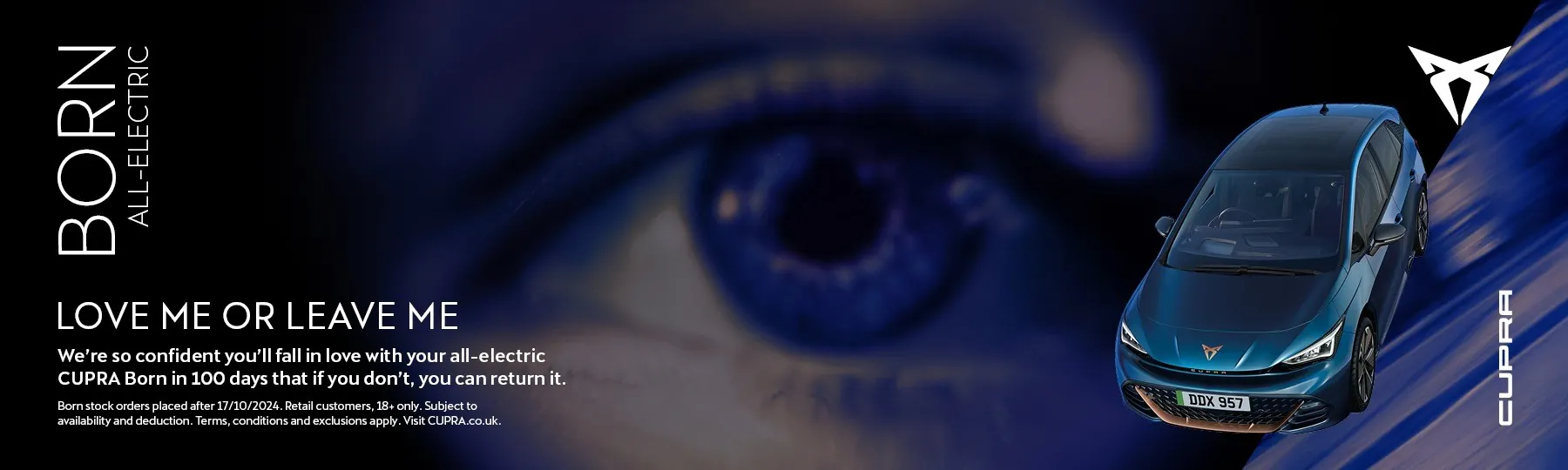 CUPRA Born New Car Offer