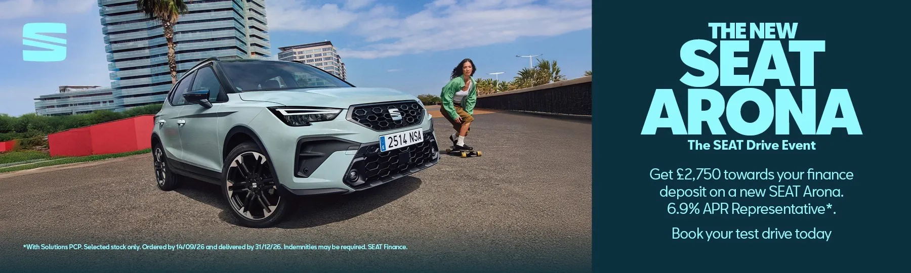 New SEAT Arona New Car Offer