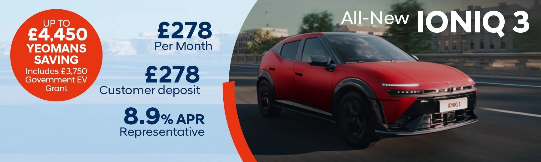 All-new Hyundai IONIQ 3 New Car Offer