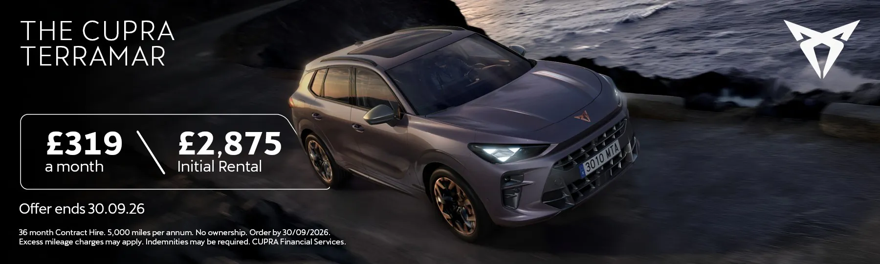CUPRA Terramar New Car Offer