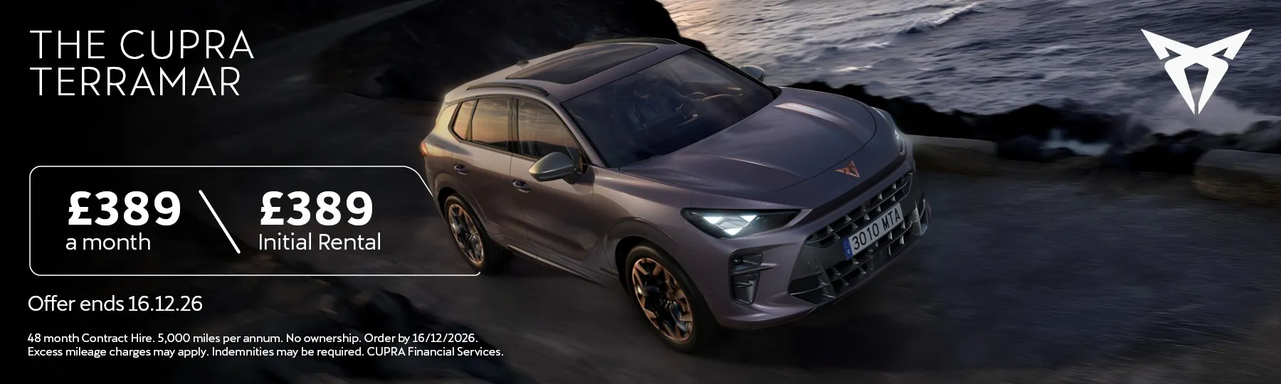CUPRA Terramar New Car Offer