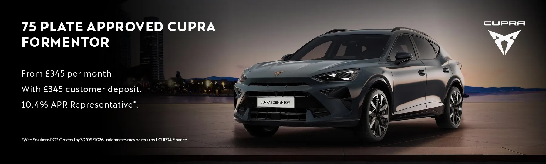 CUPRA Formentor Used Car Offer