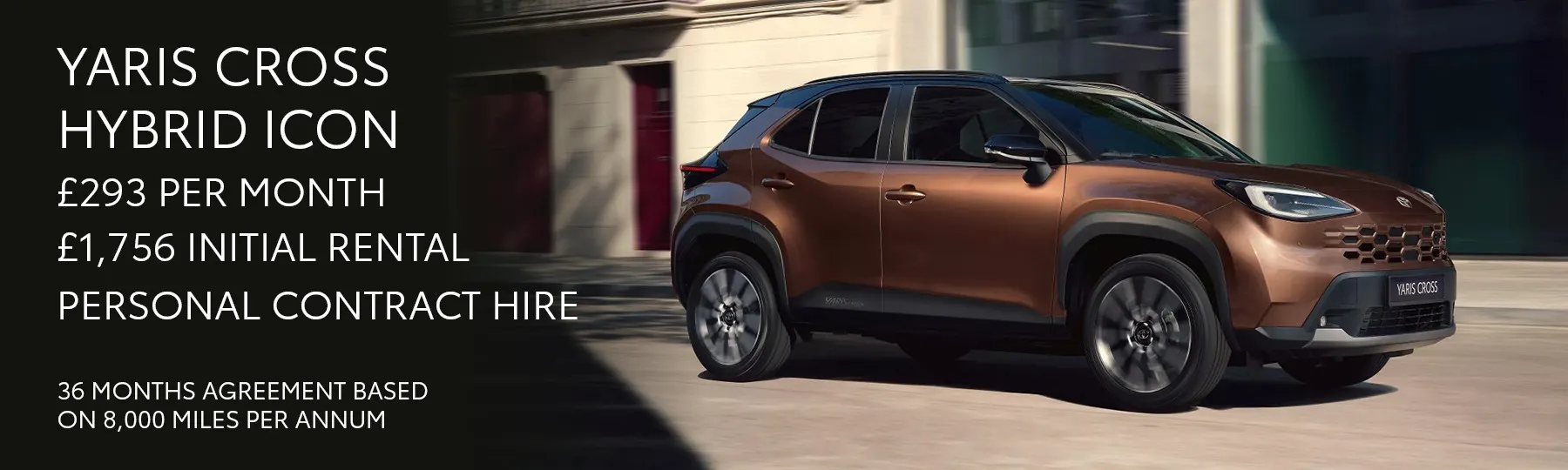 New Toyota Yaris Cross New Car Offer