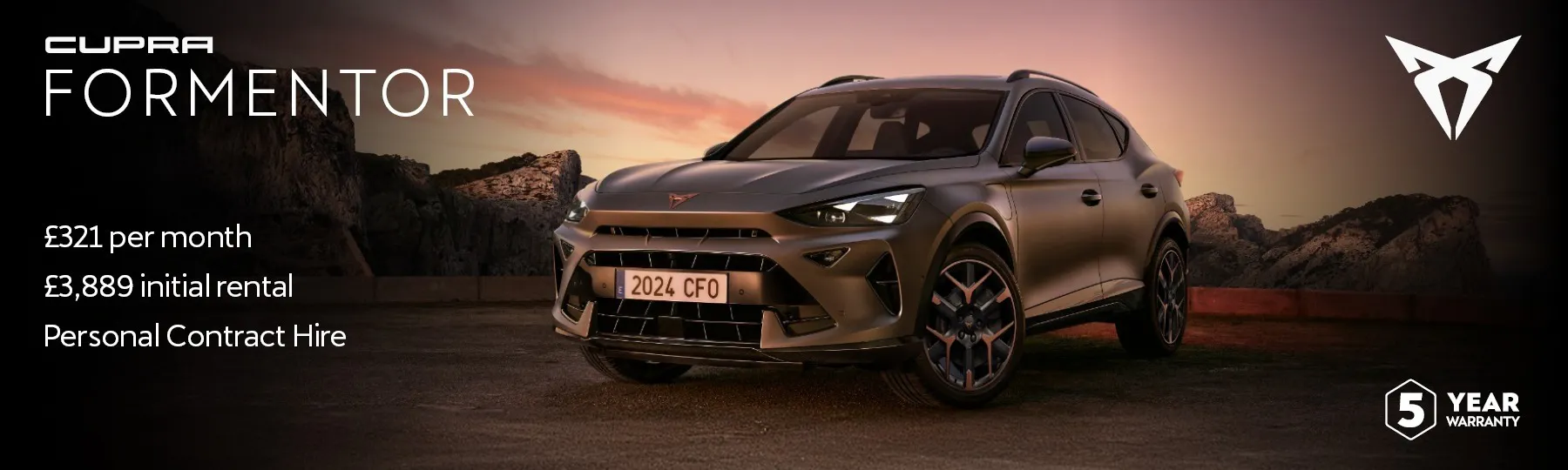 New CUPRA Formentor New Car Offer