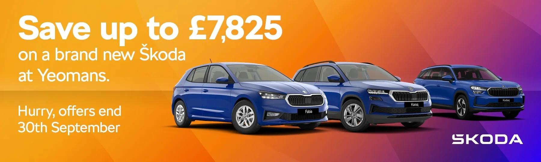SKODA  New Car Offer