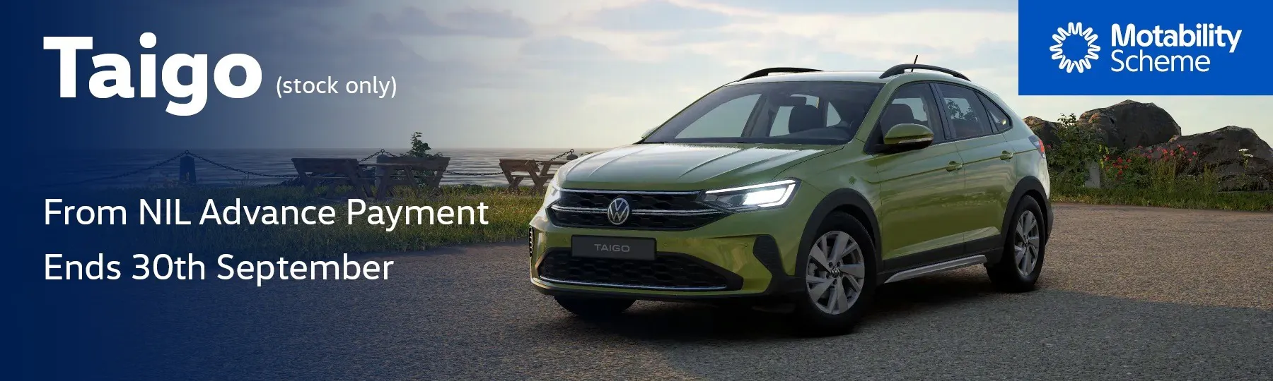 volkswagen Taigo Motability Offer