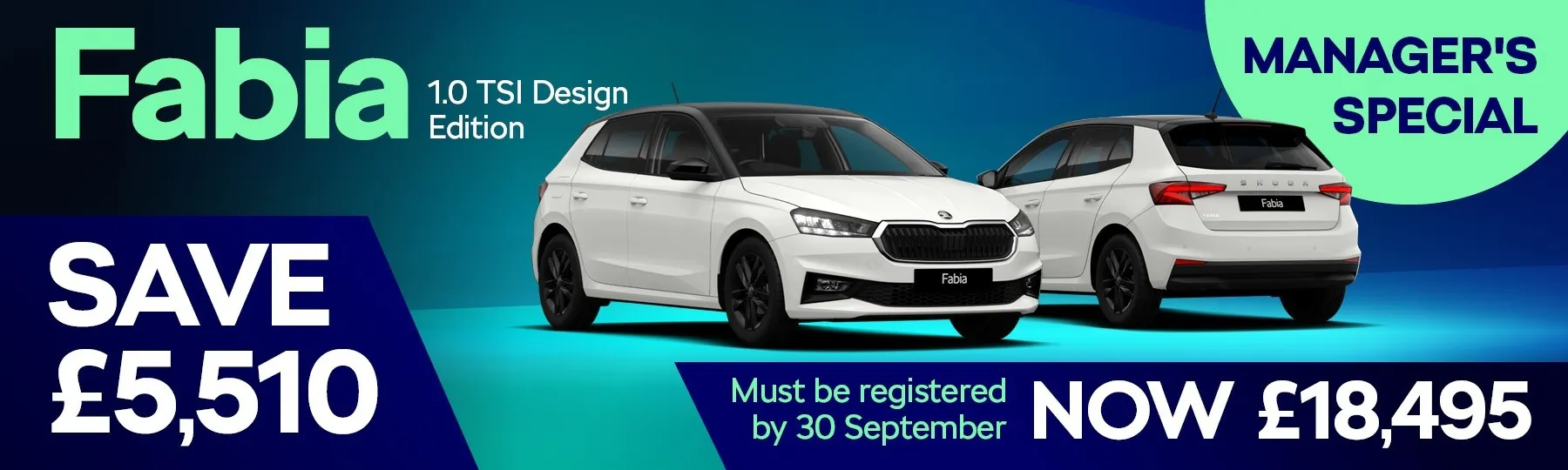 Škoda Fabia New Car Offer