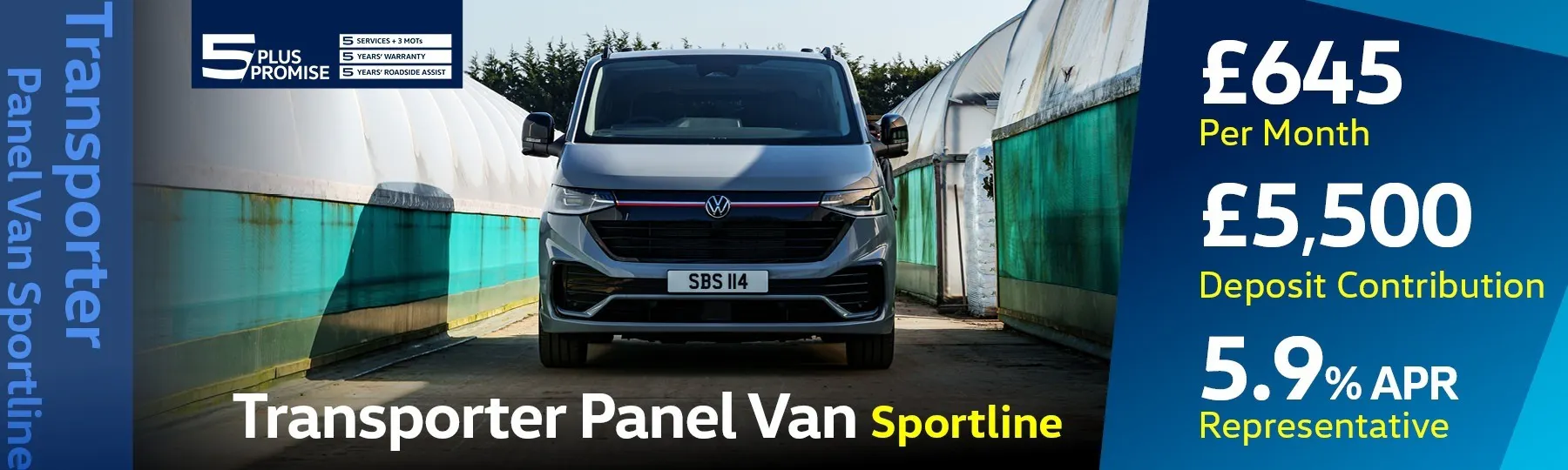 New Volkswagen Transporter New Van Offer