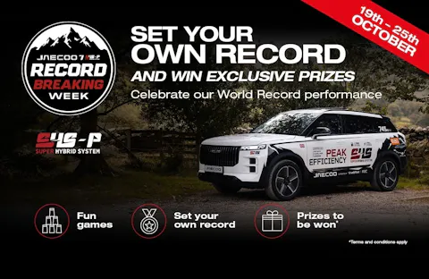 JAECOO 7 Record Breaking Week