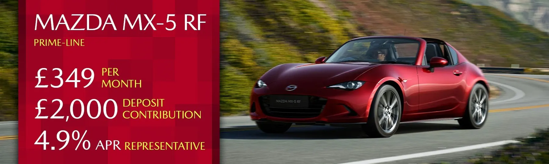 mazda MX 5 RF New Car Offer