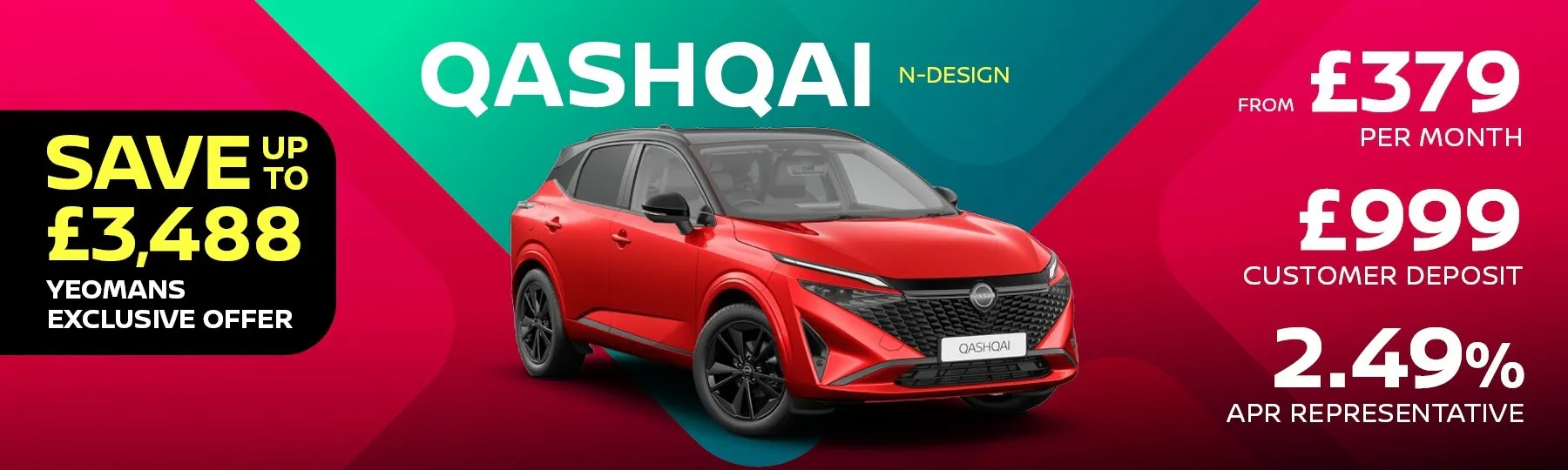 Nissan Qashqai New Car Offer