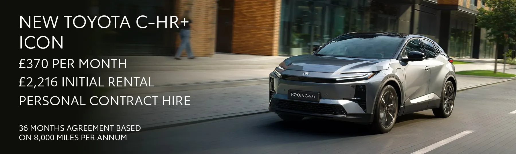 New All-Electric Toyota C-HR + New Car Offer