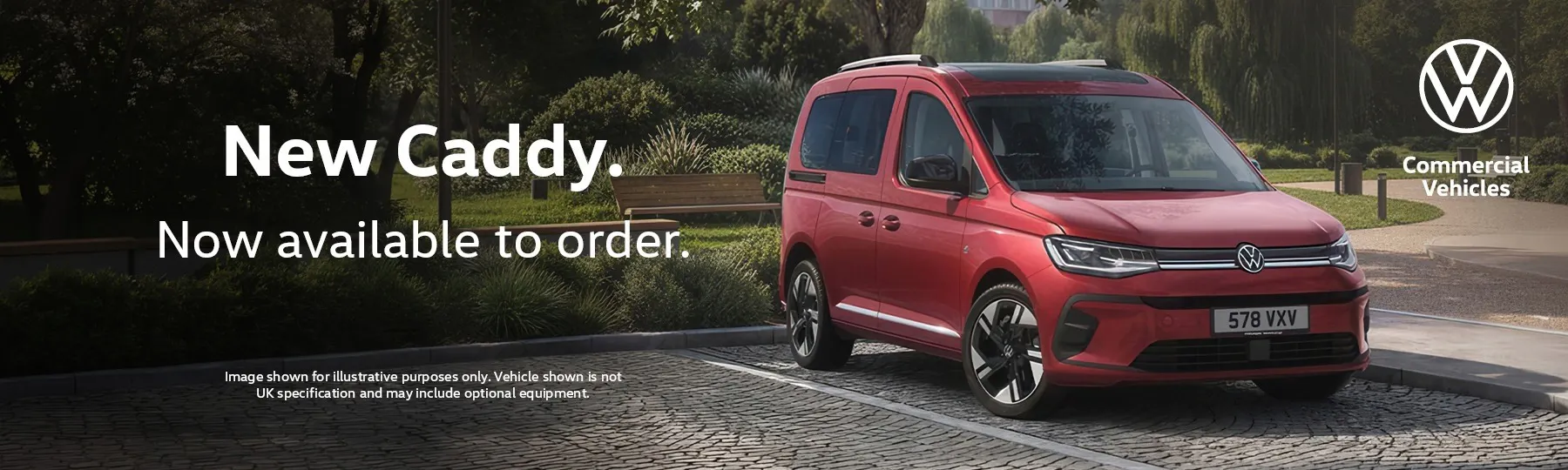 The new Volkswagen Caddy New Van Offer