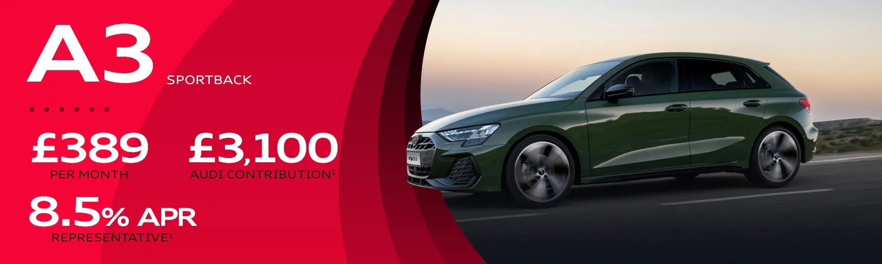 audi A3 Sportback New Car Offer