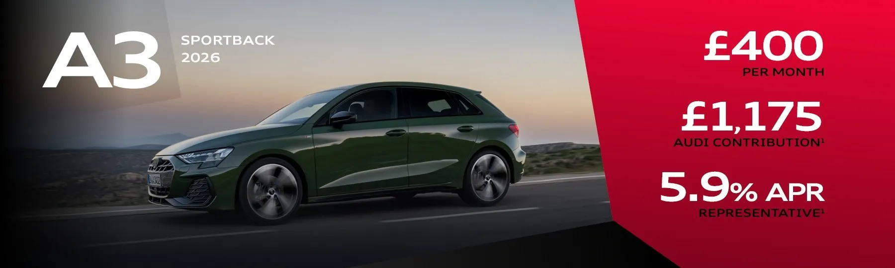 audi A3 Sportback New Car Offer
