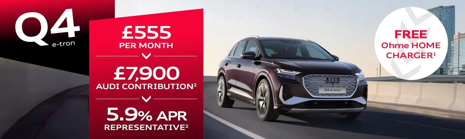 audi Q4 e-tron New Car Offer