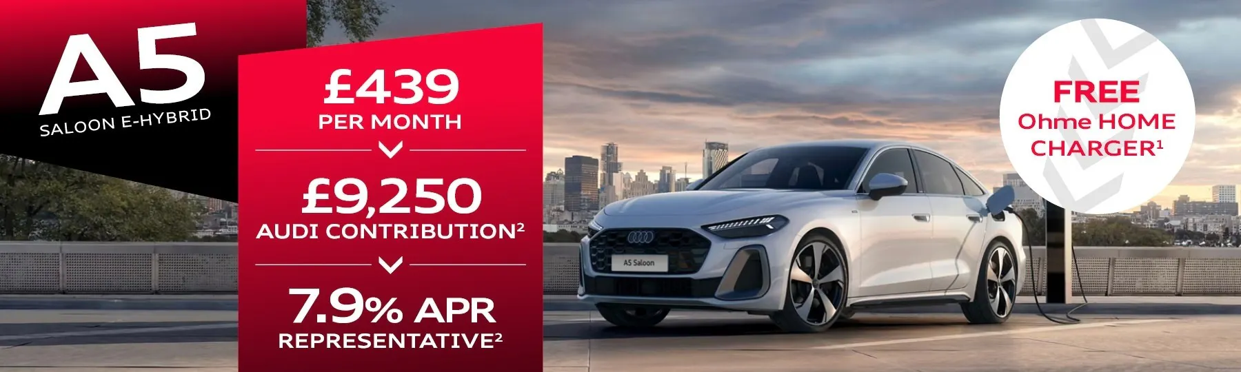 audi A5 Saloon E Hybrid New Car Offer