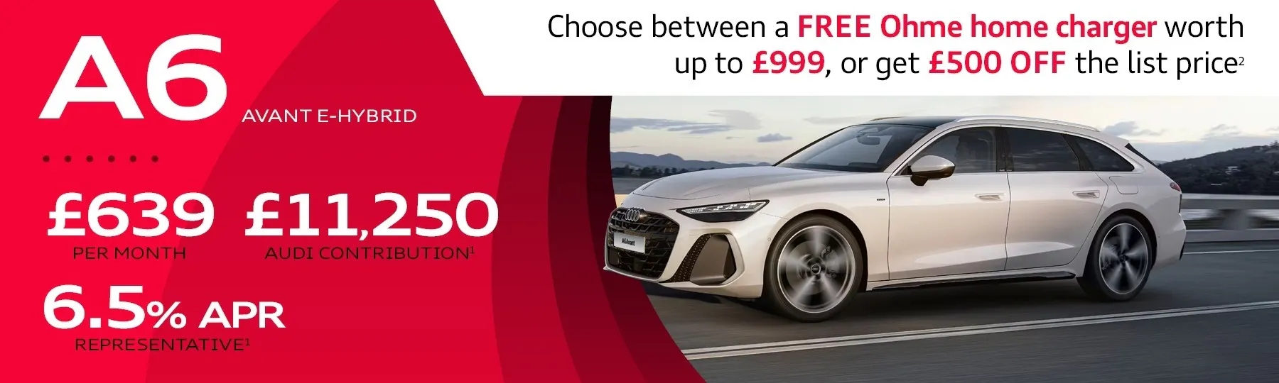 audi A6 Avant E Hybrid New Car Offer