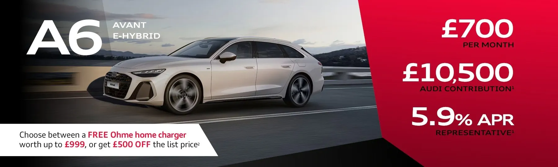 audi A6 Avant E Hybrid New Car Offer