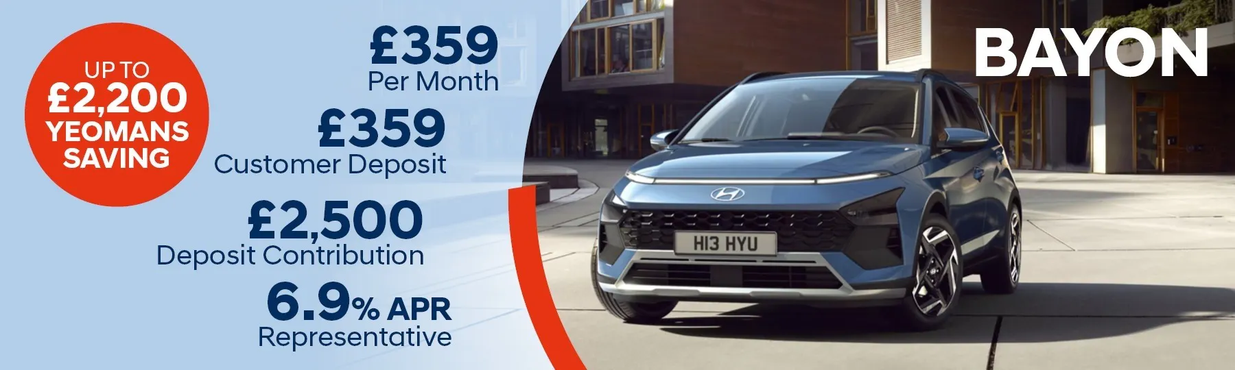 Hyundai BAYON New Car Offer