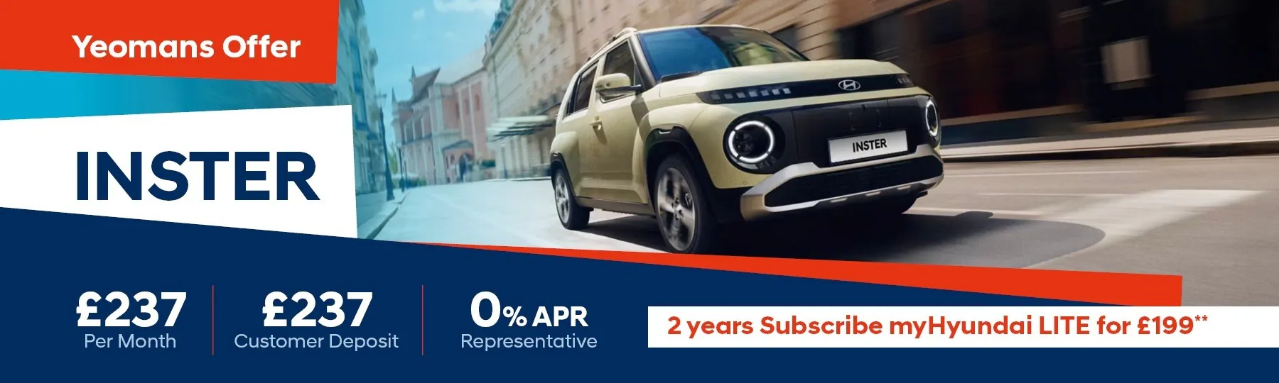 All-new Hyundai INSTER New Car Offer