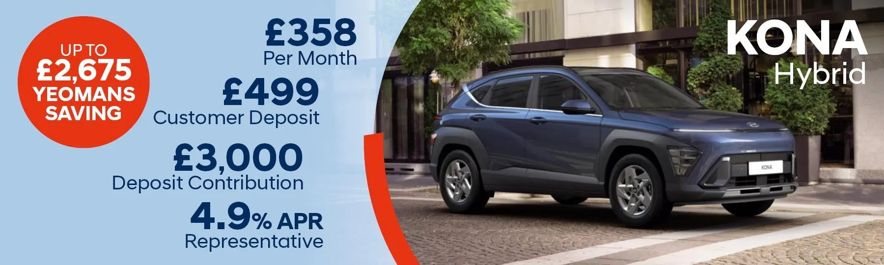 Hyundai KONA Hybrid New Car Offer