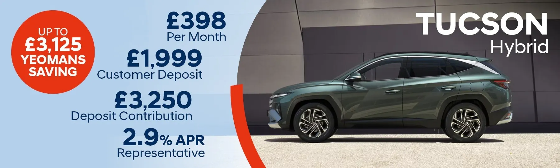New Hyundai TUCSON Hybrid New Car Offer