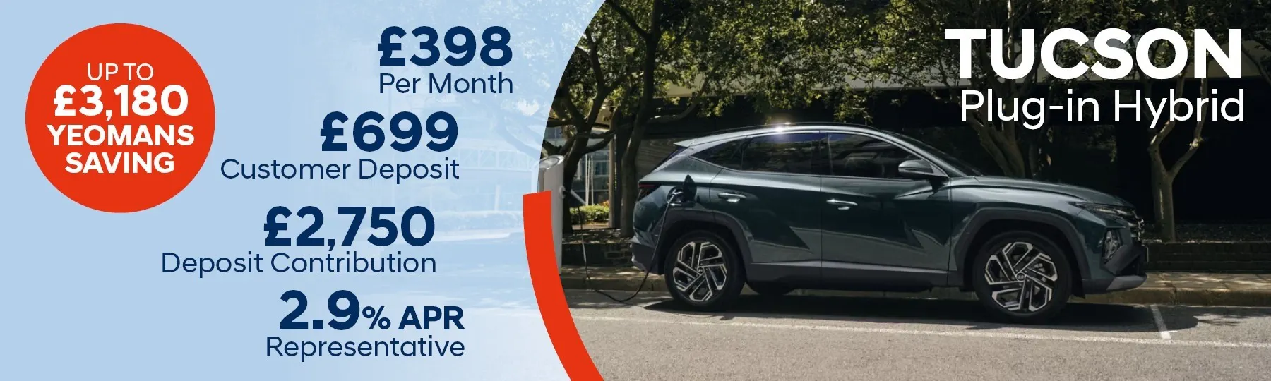 New Hyundai TUCSON Plug in Hybrid New Car Offer