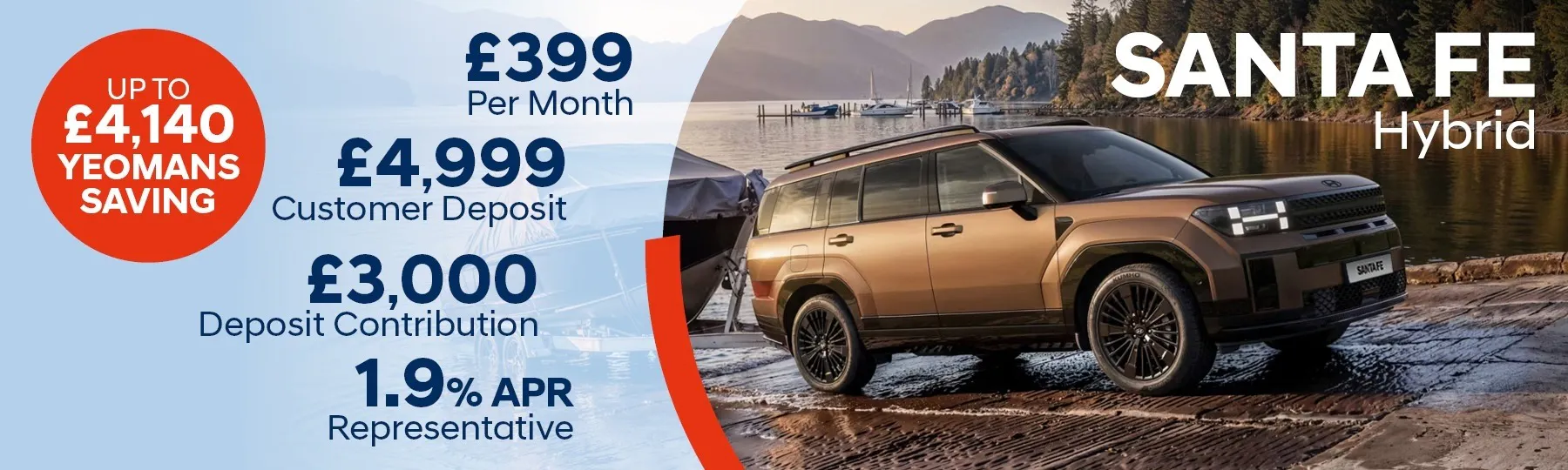 Hyundai SANTA FE Hybrid New Car Offer
